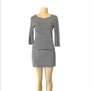 Zara Knit Striped Minidress